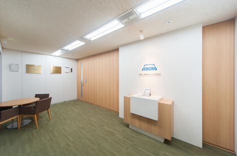 本社受付エントランス